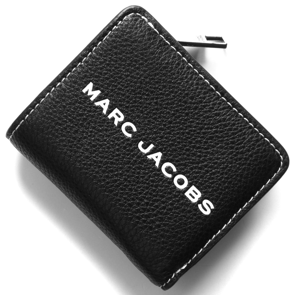 マークジェイコブス 二つ折り財布/ミニ財布 財布 レディース ザ テクスチャード タグ ミニ ブラック M0014982 001 MARC JACOBS
