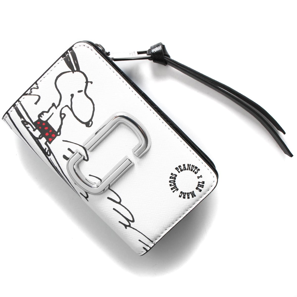 マークジェイコブス 二つ折り財布 財布 レディース スナップショット ピーナッツコラボ スヌーピー ホワイトマルチ M 101 21年春夏新作 Marc Jacobs ブランド腕時計通販なら ブルークウォッチカンパニー 心斎橋店