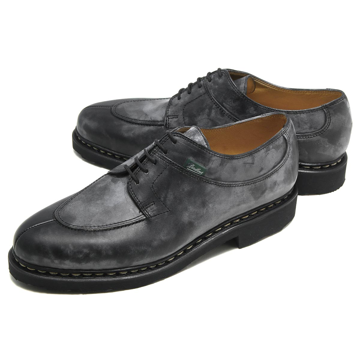 パラブーツ 革靴/ビジネスシューズ シューズ メンズ アヴィニョン グリフ２ ブラック AVIGNON NOIRE-LIS NOIR 705109  PARABOOT