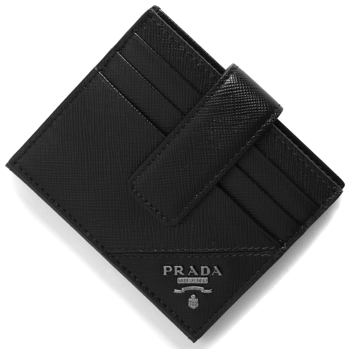 プラダ クレジットカードケース メンズ サフィアーノ メタル 
