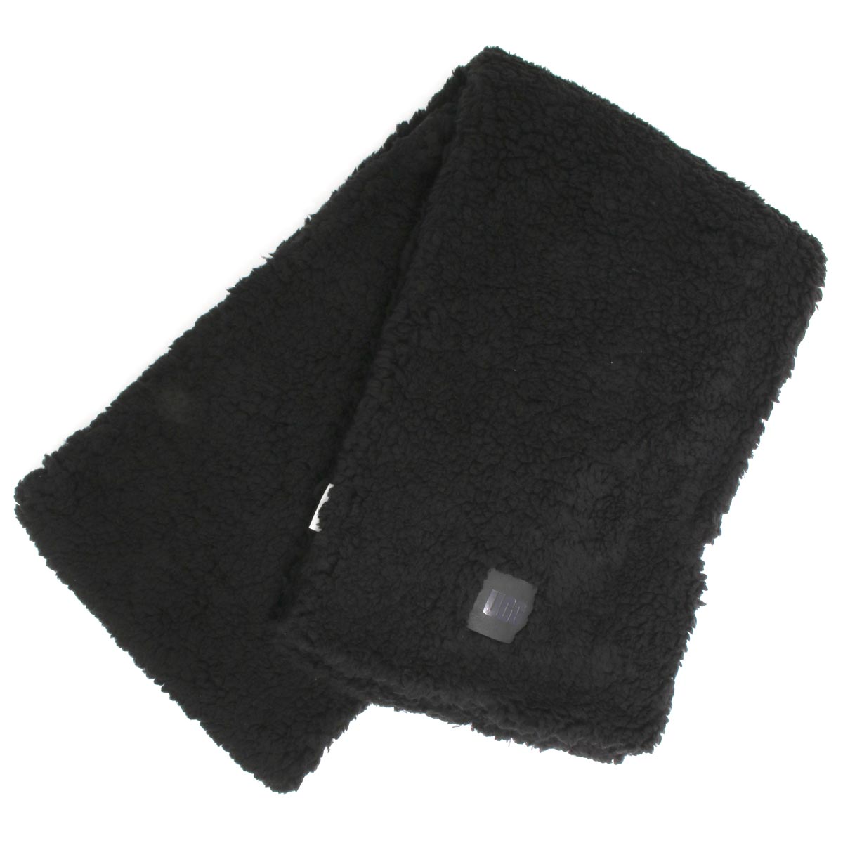 アグ ストール/マフラー レディース シェルパ オーバーサイズ ブラック