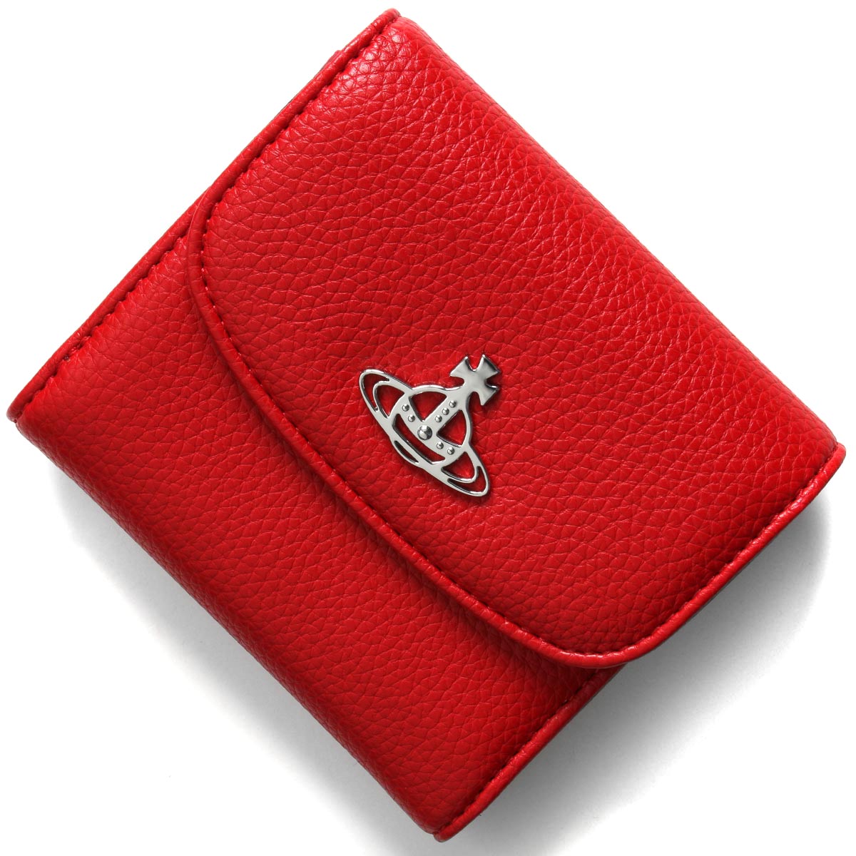 ヴィヴィアンウエストウッド 三つ折り財布 財布 レディース ジョアンナ オーブ レッド H401 年秋冬新作 Vivienne Westwood ブランド腕時計通販なら ブルークウォッチカンパニー 心斎橋店