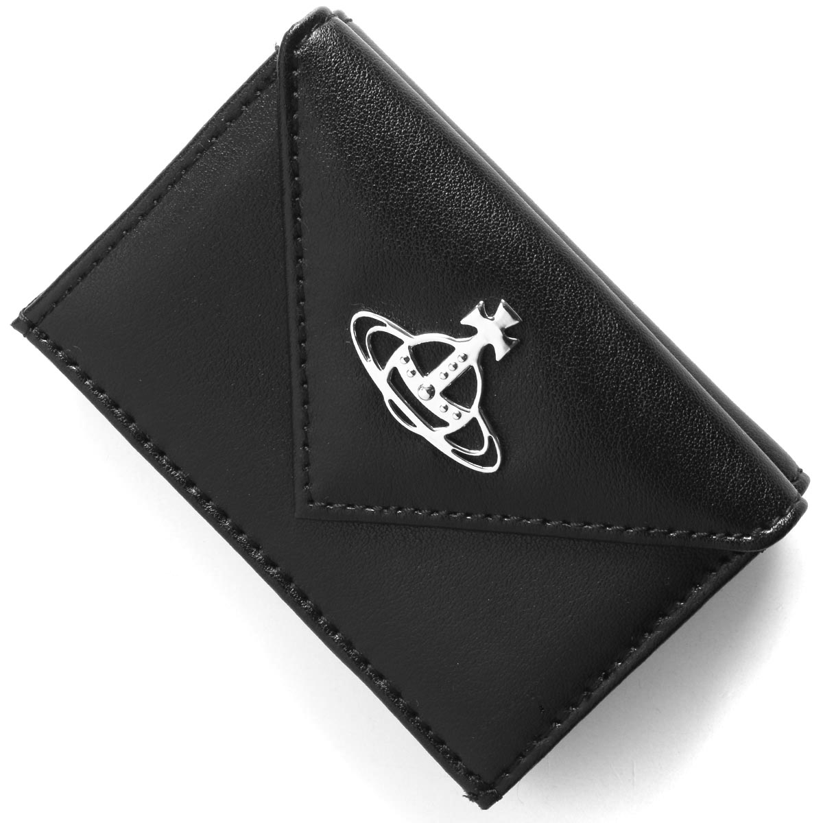 ヴィヴィアンウエストウッド 三つ折り財布/ミニ財布 財布 レディース ロージー オーブ ブラック 51150009 40246 N404  VIVIENNE WESTWOOD