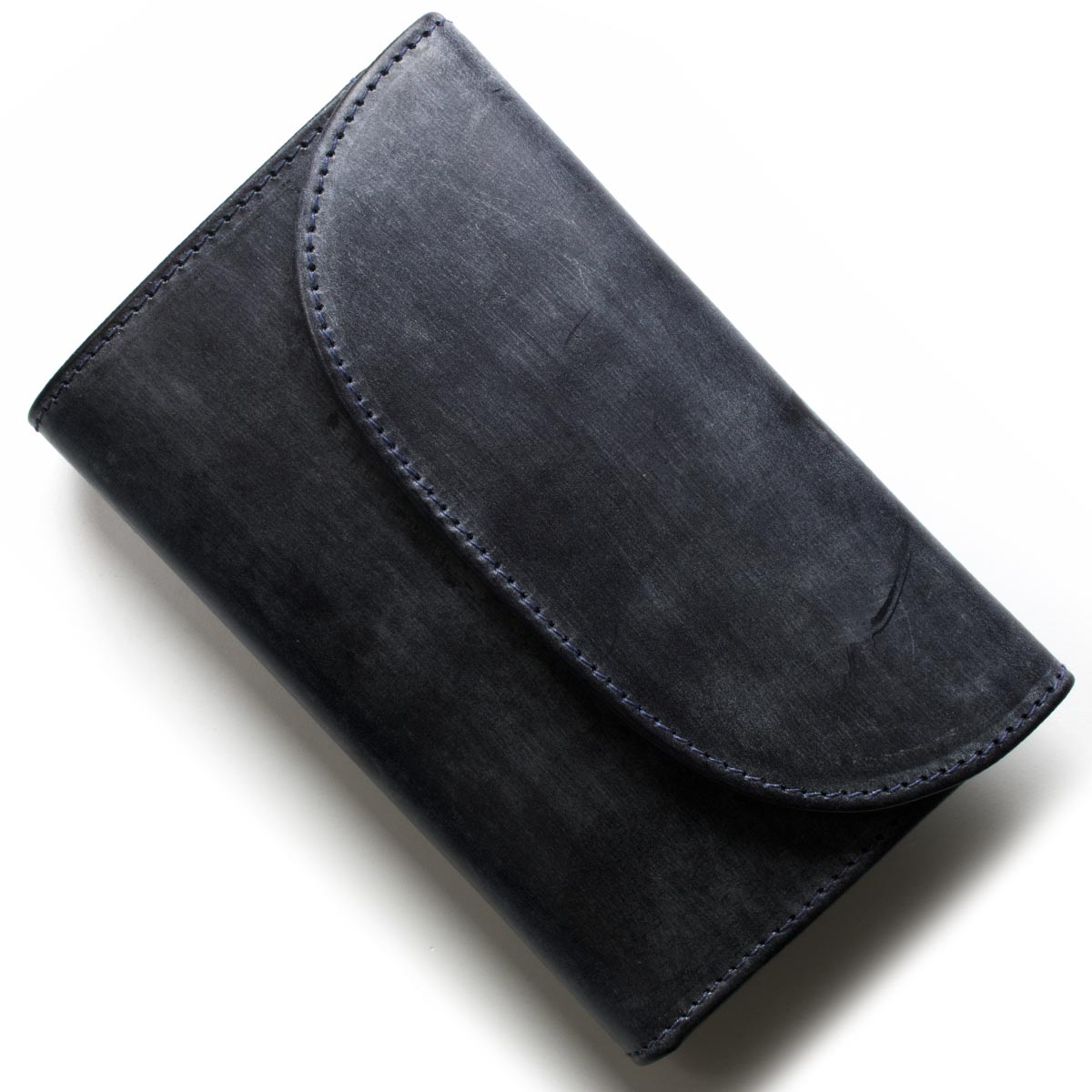 ホワイトハウスコックス 三つ折り財布 財布 メンズ エイジング ネイビー レッド S1112 Navyred Whitehouse Cox ブランド腕時計通販なら ブルークウォッチカンパニー 心斎橋店