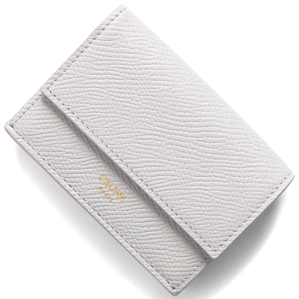 セリーヌ 三つ折り財布 ミニウォレット グレーファッション小物 - 財布