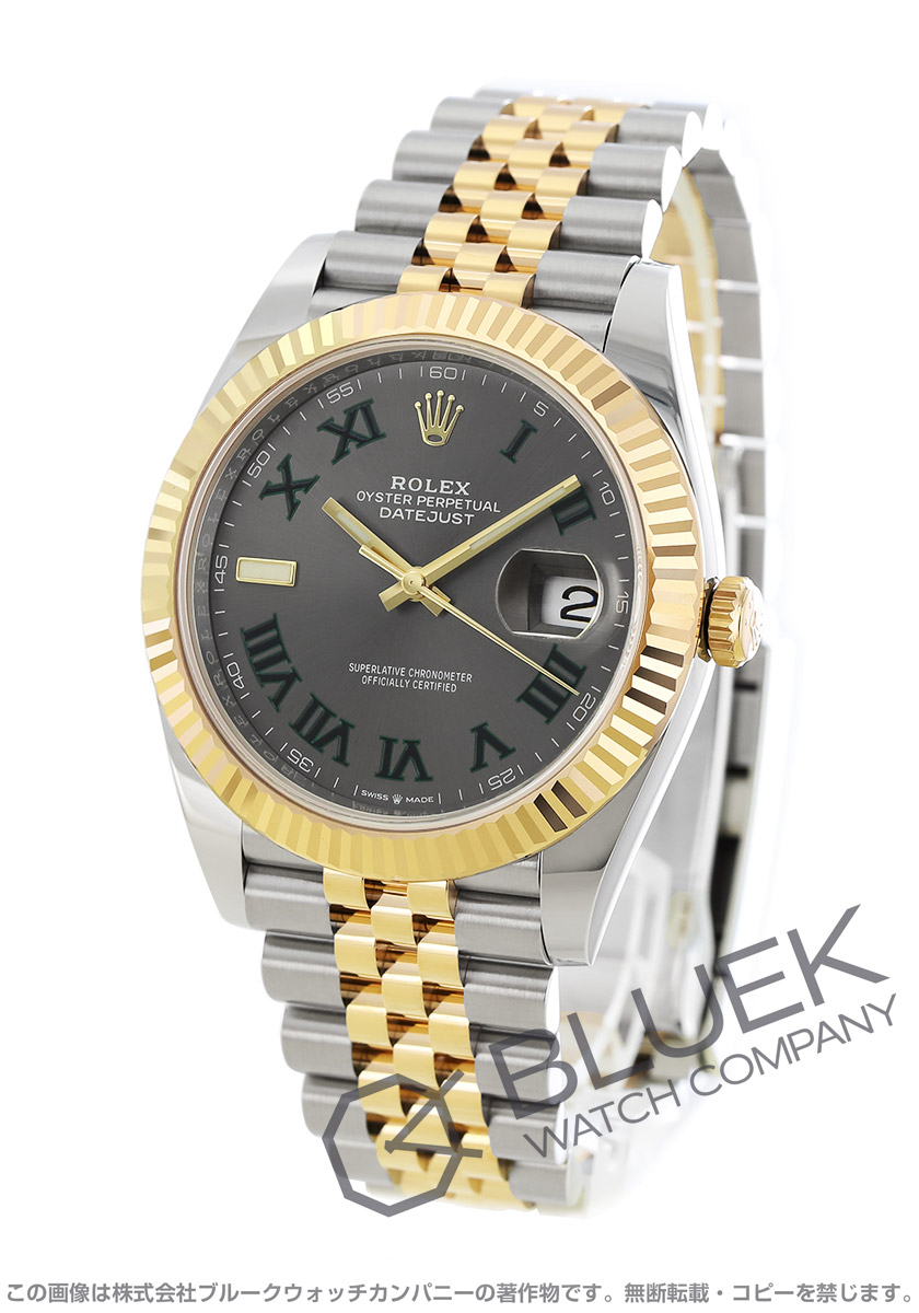 ロレックス デイトジャスト 41 メンズ 126333