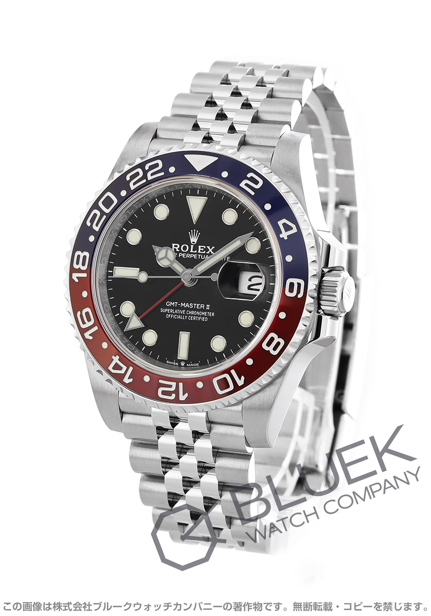 ロレックス GMTマスターII メンズ 126710BLRO |腕時計通販ブルーク 