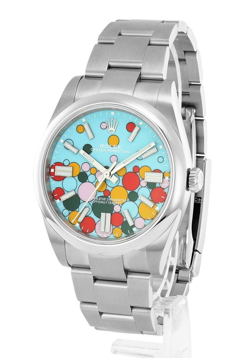 ロレックス オイスターパーペチュアル 41 メンズ 124300-0008【中古  