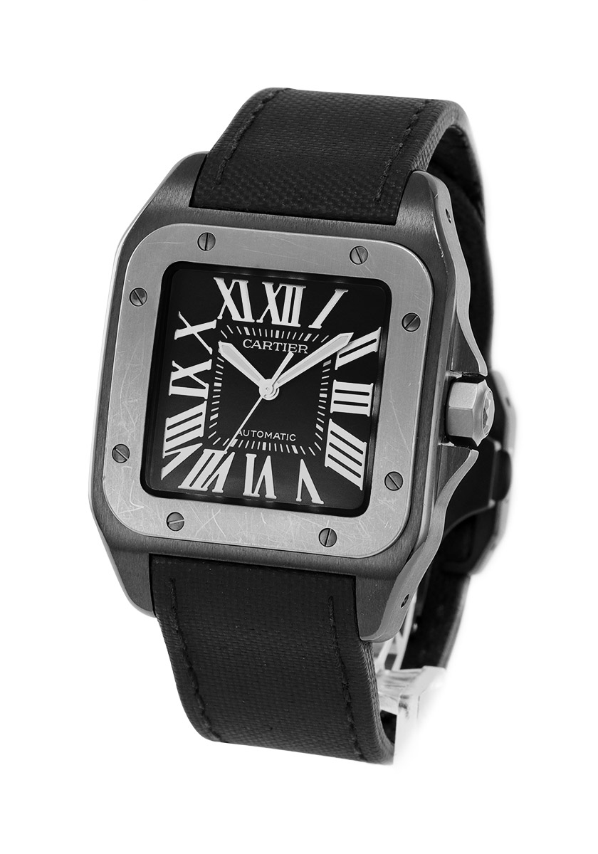 カルティエ サントス 100 メンズ W2020010【中古】 |ブランド腕時計 ...