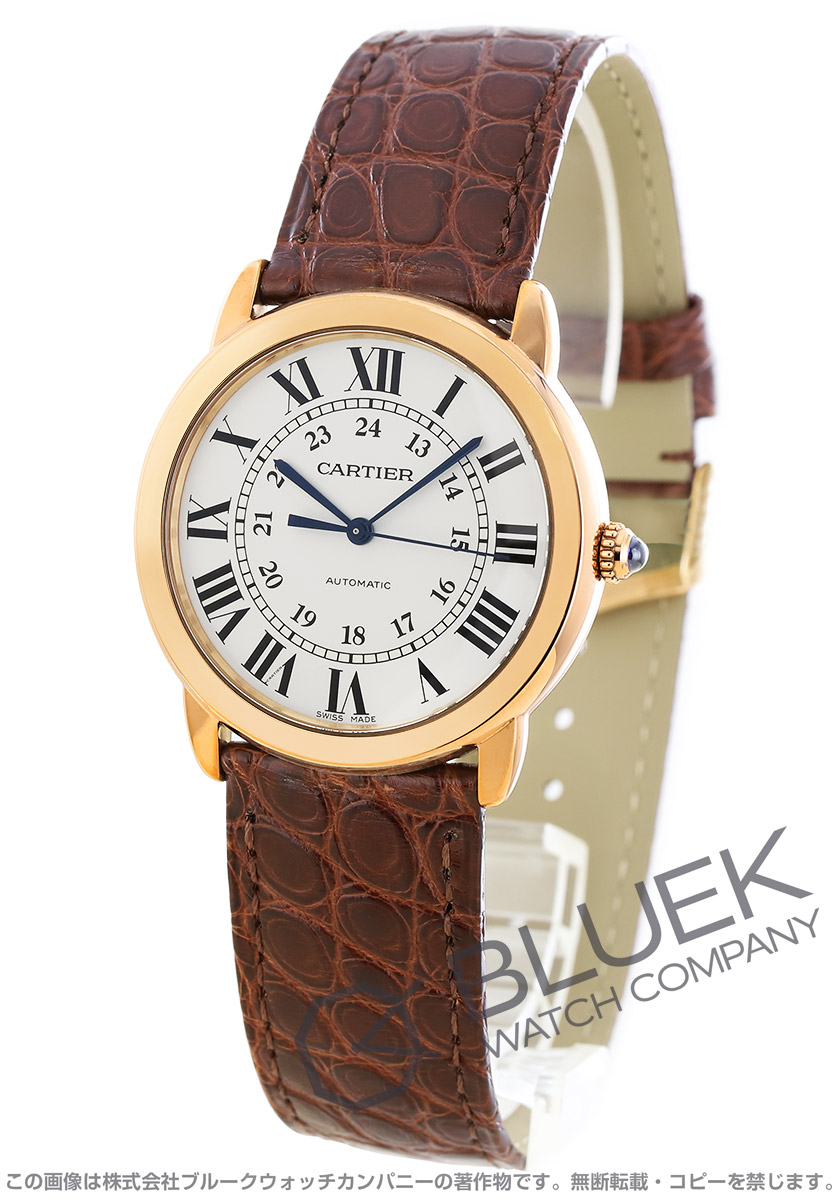 カルティエ ロンド ソロ ドゥ カルティエ 腕時計 ユニセックス Cartier W2rn0008 ブランド腕時計通販なら ブルークウォッチカンパニー 心斎橋店