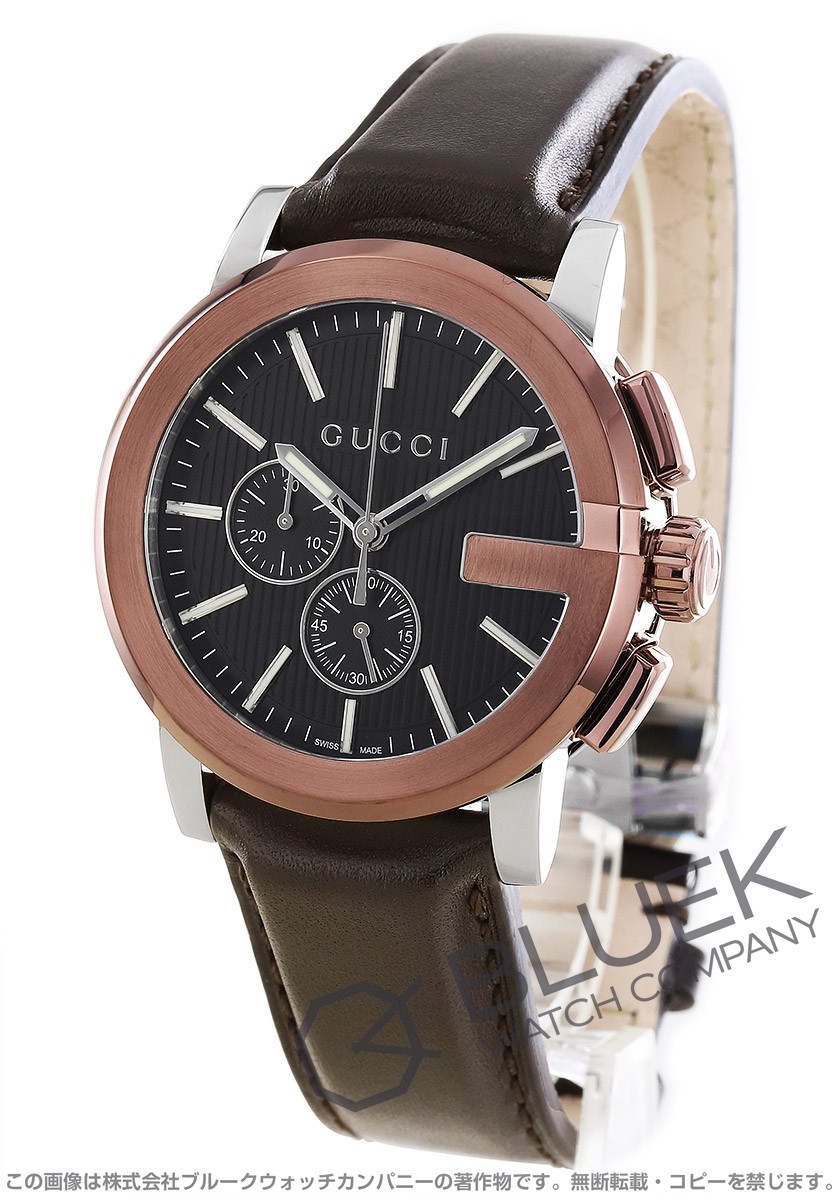メンズ腕時計 グッチ Gクロノ クロノグラフ YA101202