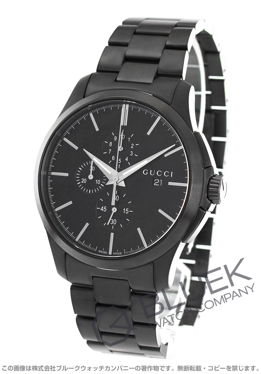 グッチ G-タイムレス クロノグラフ メンズ YA126274 | 新品腕時計通販ブルークウォッチカンパニー