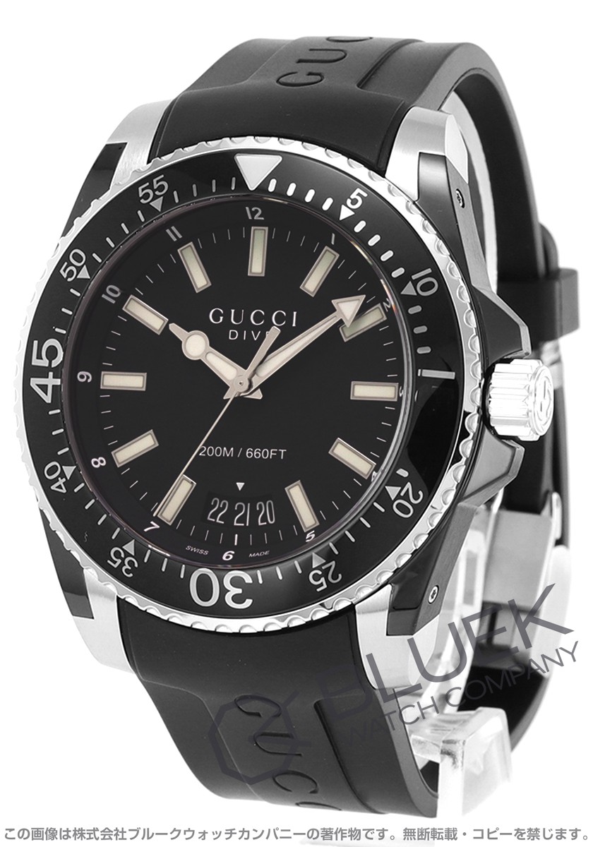 グッチ DIVE watch GU-YA136204A  1