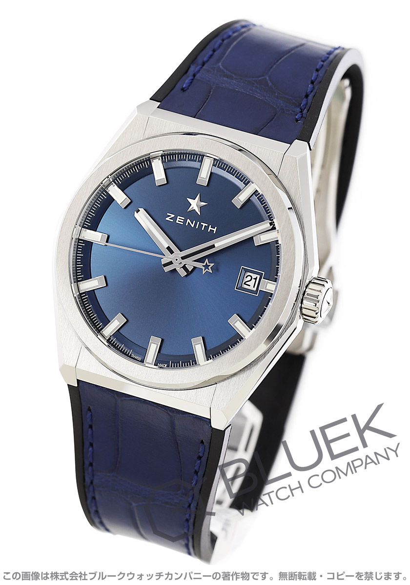 ゼニス デファイ クラシック アリゲーターレザー メンズ 95 9000 670 51 R584 ブランド腕時計通販なら ブルークウォッチカンパニー 心斎橋店