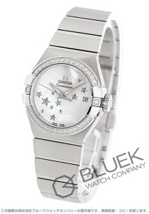 オメガ コンステレーション スター ブルー コーアクシャル クロノメーター ダイヤ レディース 123.15.27.20.05.001