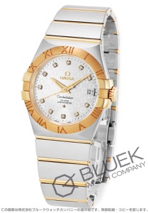 オメガ コンステレーション コーアクシャル クロノメーター ダイヤ メンズ 123.20.35.20.52.003
