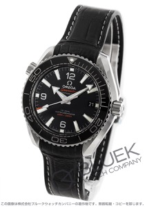 オメガ シーマスター プラネットオーシャン マスタークロノメーター 600m防水 アリゲーターレザー メンズ 215.33.40.20.01.001