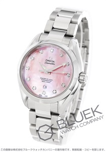 オメガ シーマスター アクアテラ マスターコーアクシャル ダイヤ レディース 231.10.34.20.57.003