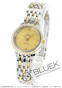 オメガ デ・ヴィル プレステージ ダイヤ レディース 424.25.24.60.58.001