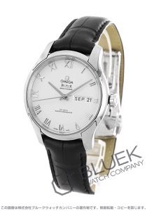 オメガ デ・ヴィル アワービジョン マスタークロノメーター アニュアルカレンダー アリゲーターレザー メンズ 433.13.41.22.02.001