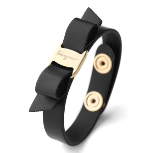 フェラガモ ブレスレット アクセサリー レディース ヴァラ リボン ブラック 670549 NERO 0762500 SALVATORE FERRAGAMO