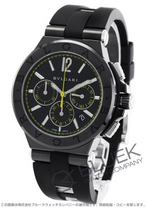 ブルガリ ディアゴノ ウルトラネロ クロノグラフ メンズ DG42BBSCVDCH/2