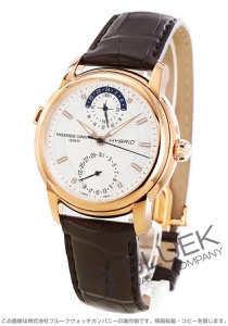 フレデリックコンスタントハイブリッド マニュファクチュール アリゲーターレザー メンズ 750V4H4