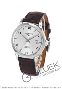 ロンジン レコード アリゲーターレザー メンズ L2.820.4.76.2