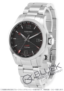 ロンジン コンクエスト V.H.P. GMT メンズ L3.728.4.66.6