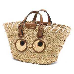 アニヤハインドマーチ バスケットバッグ/かごバッグ/ハンドバッグ バッグ レディース ペッパーアイズ スモール ナチュラルベージュ 155120 5050925155120 ANYA HINDMARCH