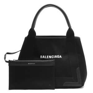 バレンシアガ トートバッグ バッグ レディース ネイビーカバス S ブラック 339933 AQ38N 1000 BALENCIAGA