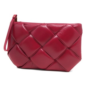 ボッテガヴェネタ (ボッテガ・ヴェネタ) クラッチバッグ/セカンドバッグ/ポーチ バッグ レディース マキシイントレチャート アマラントパープルピンク 593019 VA9L1 6215 BOTTEGA VENETA