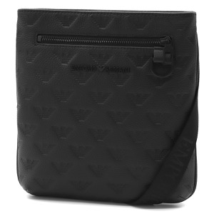 エンポリオアルマーニ ショルダーバッグ/クロスボディ/メッセンジャーバッグ バッグ メンズ イーグルマーク ブラック Y4M399 Y142V 81072 EMPORIO ARMANI