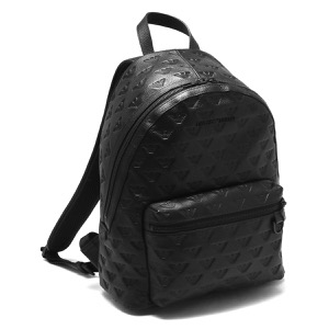 エンポリオアルマーニ リュックサック/バックパック バッグ メンズ モノグラム ブラック Y4O370 Y142V 81072 EMPORIO ARMANI