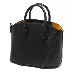 フルラ トートバッグ/ハンドバッグ/ショルダーバッグ バッグ レディース ミアステラ ミディアム ブラック&イエロー WB00727 BX0053 O6000 FURLA