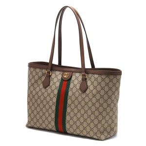 グッチ トートバッグ/ハンドバッグ バッグ レディース オフィディア GGスプリーム GG ベージュ&エボニー&ブラウン&グリーン&レッド 631685 96IWB 8745 GUCCI