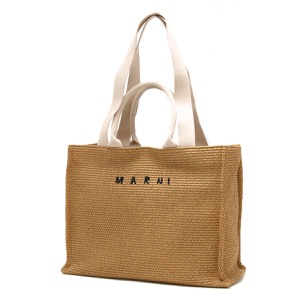 マルニ トートバッグ/ショッピングバッグ バッグ レディース イースト ウェスト ラージ ベージュ SHMP0078U0 P3860 Z0R42 MARNI