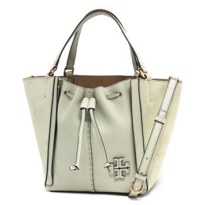 トリーバーチ トートバッグ/ドローストリングバッグ/ショルダーバッグ バッグ レディース マックグロー ドラゴンフライ （トンボバッグ） サッチェルバッグ パインフロストグリーン 88135 301 TORY BURCH