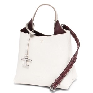 トッズ ショルダーバッグ/ハンドバッグ バッグ レディース T タイムレス ホワイト XBWAPAA9100 QNK 9P09 TOD'S