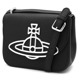 ヴィヴィアンウエストウッド ショルダーバッグ/クロスボディ/クラッチバッグ バッグ レディース リンダ オーブ ブラック 43040069 L001N N402 VIVIENNE WESTWOOD