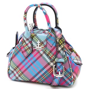 ヴィヴィアンウエストウッド ハンドバッグ/ショルダーバッグ/ミニバッグ バッグ レディース バイオグリーン サフィアーノ オーブ ヤスミン/YASMINE ミニ/MINI マックアンディタータンマルチカラー 45030009 S000V O102 VIVIENNE WESTWOOD