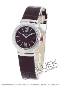 ブルガリ ルチェア ダイヤ アリゲーターレザー レディース LU28C7SLD