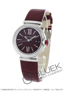 ブルガリ ルチェア ダイヤ アリゲーターレザー レディース LU33C7SLD