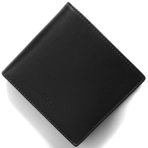 アーペーセー (アー・ペー・セー) 二つ折り財布 財布 メンズ ニュー ポルトフイユ ロンドン ブラック H63340 PXAWV LZZ A.P.C.