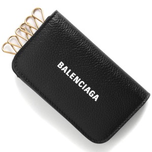 バレンシアガ キーケース メンズ レディース キャッシュ ブラック&ブランホワイト 639820 1IZIM 1090 BALENCIAGA