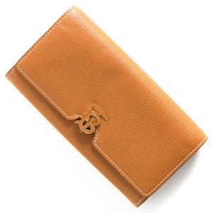 バーバリー 長財布 財布 レディース TB コンチネンタルウォレット ウォームラセットブラウン LS TB WALLET LGL 132133 B1860 8049214 BURBERRY