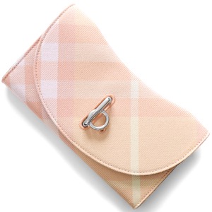 バーバリー 長財布 財布 レディース ロッキングホース バーバリーチェック ピーチピンク LS ROCKING LONG WALLET RY7 153979 A4470 8081787 BURBERRY