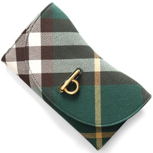 バーバリー 長財布 財布 レディース ロッキングホース バーバリーチェック アイビーグリーン LS ROCKING LONG WALLET RY7 153979 B8636 8082331 BURBERRY
