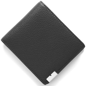 バーバリー 二つ折り財布 財布 メンズ シーシービル コイン ブラック MS CC BILL COIN LGL 148847 A1189 8083748 BURBERRY