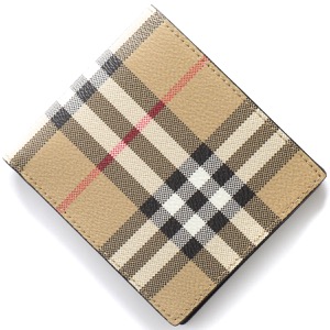 バーバリー 長財布 財布 メンズ レディース キャベンディッシュ ヴィンテージチェック アーカイブベージュ&ブラック MS CAVENDISH DFC 154367 A7026 8084169 BURBERRY